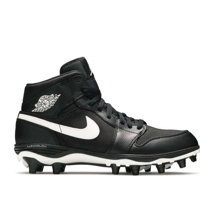 ナイキ エアジョーダン Air Jordan 【 Jordan 1 Mid Td Cleat \u0027Black\u0027 Men Black/White-White 】 ミッド メンズ 黒いこと 黒いこと
