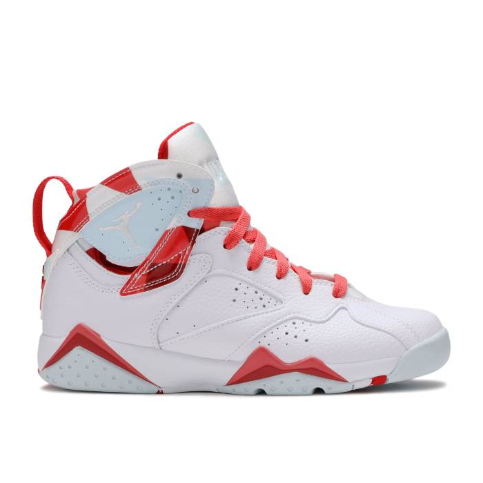 ナイキ エアジョーダン Air Jordan 【 Jordan 7 Retro Gs 'Topaz Mist' Youth White/White-Topaz Mist-Ember Glow 】 レトロ ジュニア キッズ 白色 ホワイト|スニケス