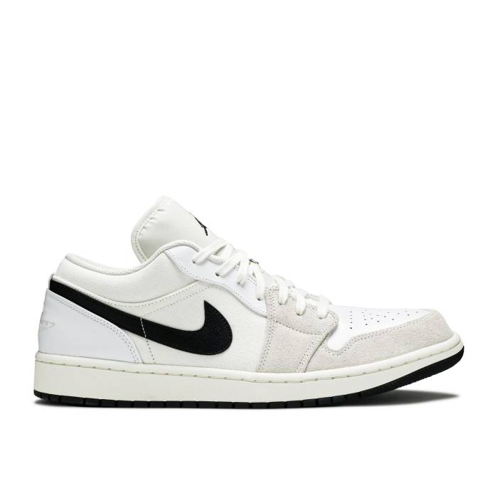 ナイキ エアジョーダン Air Jordan 【 Jordan 1 Low 'Astrograbber' Men White/Sail/Black 】 メンズ 白色 ホワイト 黒色 ブラック