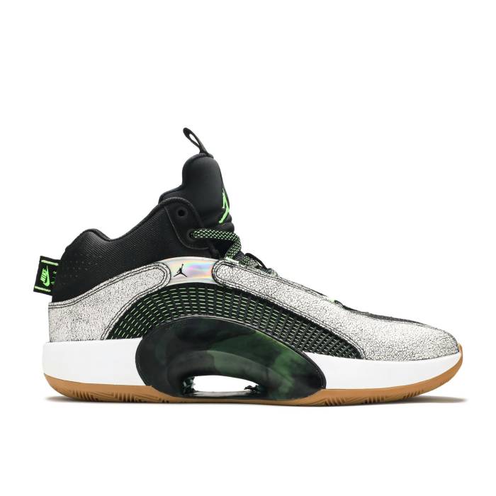ナイキ エアジョーダン Air Jordan 【 Zion Williamson X Jordan 35 Pf \u0027Bayou Boys\u0027 Men White/Black/Gum Light Brown/Lime Blast 】 メンズ 白いこと 白いこと 黒いこと 黒いこと 赤銅色 赤銅色 菩提樹 ブラジャー同盟罷業