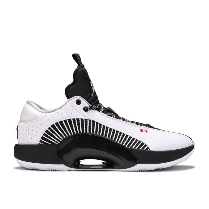 ナイキ エアジョーダン Air Jordan 【 Jordan 35 Low Pf \u0027White Black\u0027 Men White/Black/Varsity Red 】 メンズ 白いこと 白いこと 黒いこと 黒いこと Red 赤・赤いこと