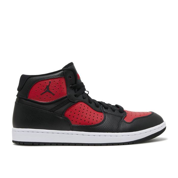 ナイキ　エアジョーダン Air Jordan 【 Jordan Access 'Bred' Men Black/Gym Red/White 】 メンズ 黒色 ブラック Red 赤・レッド 白色 ホワイト