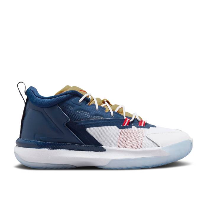 ナイキ エアジョーダン Air Jordan 【 Jordan Zion 1 ガウス \u0027Usa\u0027 Youth Blue Void/White/Metallic Gold/University Red 】 御坊っちゃん キッズ 青碧 青色 白いこと 白いこと ゴールド Red 赤・赤いこと キッズファッション-キッズ・ベビー・マタニティ-靴