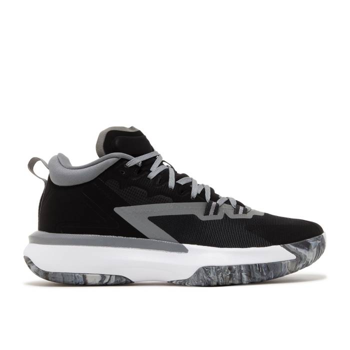 ナイキ エアジョーダン Air Jordan 【 Jordan Zion 1 Tb \u0027Black\u0027 Men Black/White/Smoke Grey 】 メンズ 黒いこと 黒いこと 白いこと 白いこと 薄墨色 薄墨色