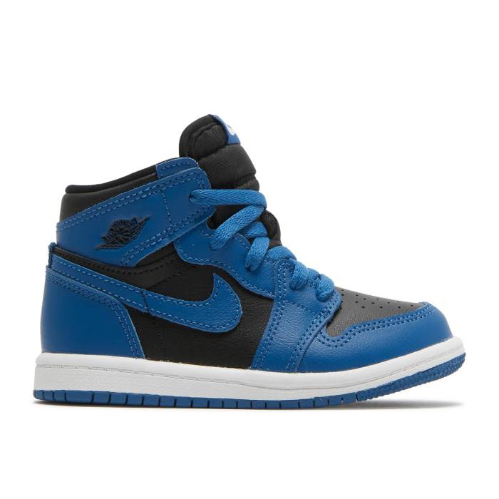 ナイキ エアジョーダン Air Jordan 【 Jordan 1 Retro High Og Td \u0027Dark Marina Blue\u0027 Infant Dark Marina Blue/Black/White 】 レトロ ご機嫌 もの言う花 青碧 青碧 黒いこと 黒いこと 白いこと 白いこと