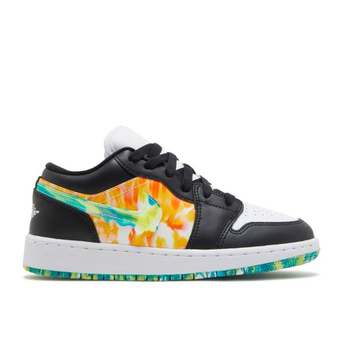 ナイキ エアジョーダン Air Jordan 【 Jordan 1 Low Se ガウス \u0027Drip\u0027 Youth Black/Team Orange/Kumquat/White 】 御坊っちゃん キッズ 黒いこと 黒いこと Team 野球クラブ orange 橙・オレンジ色 白いこと 白いこと