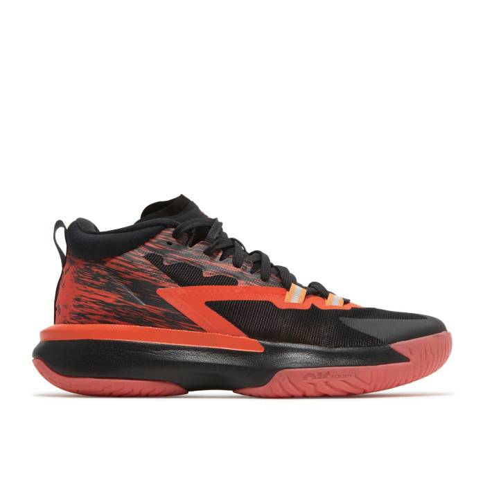 ナイキ エアジョーダン Air Jordan 【 Naruto X Jordan Zion 1 Sp \u0027Nine Tails\u0027 Men Black/Chile Red/Alpha Orange 】 メンズ 黒いこと 黒いこと Red 赤・赤いこと アルファ orange 橙・オレンジ色