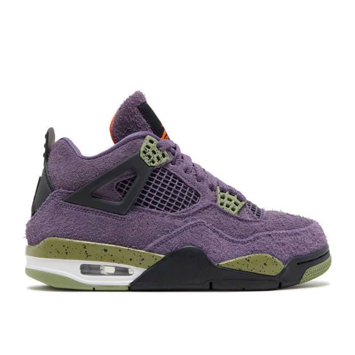 ナイキ　エアジョーダン Air Jordan 【 Wmns Jordan 4 Retro 'Canyon Purple' Women Canyon Purple/Anthracite/Alligator/Safety Orange 】 レトロ レディース Purple 紫・パープル orange 橙・オレンジ｜スニケス
