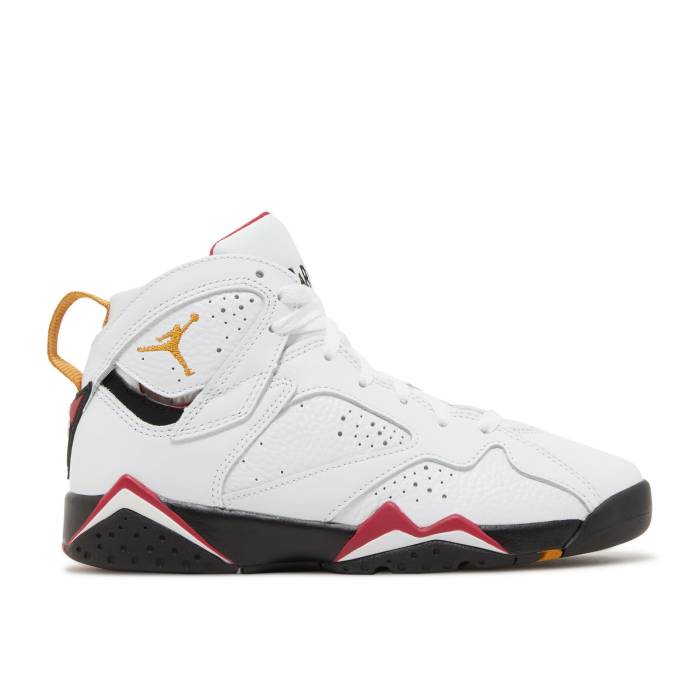 ナイキ エアジョーダン Air Jordan 【 Jordan 7 Retro Gs Cardinal 2022 Youth White/Black/Cardinal Red/Chutney 】 レトロ ジュニア キッズ 白色 ホワイト 黒色 ブラック カーディナル Red 赤・レッド