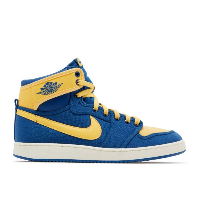 ナイキ エアジョーダン Air Jordan 【 Jordan 1 Ko High \u0027Laney\u0027 Men True Blue/Topaz Gold/Sail 】 ご機嫌 メンズ 青碧 青色 ゴールド スニーカー-メンズ靴-靴