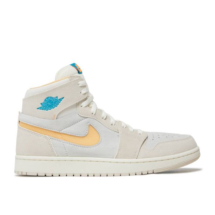 ナイキ エアジョーダン Air Jordan 【 Jordan 1 High Zoom Comfort 2 \u0027Light Orewood Citrus\u0027 Men Light Orewood Brown/Sail/Celestial Gold/Bright Citrus 】 御機嫌 望遠レンズ メンズ 赤銅色 赤銅色 ゴールド
