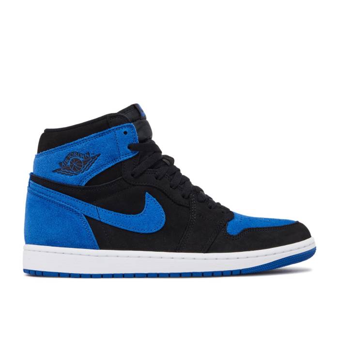 ナイキ　エアジョーダン Air Jordan 【 Jordan 1 Retro High Og \'Royal Reimagined\' Men Black/Royal Blue/White 】 レトロ ハイ メンズ 黒色 ブラック 青色 ブルー 白色 ホワイト