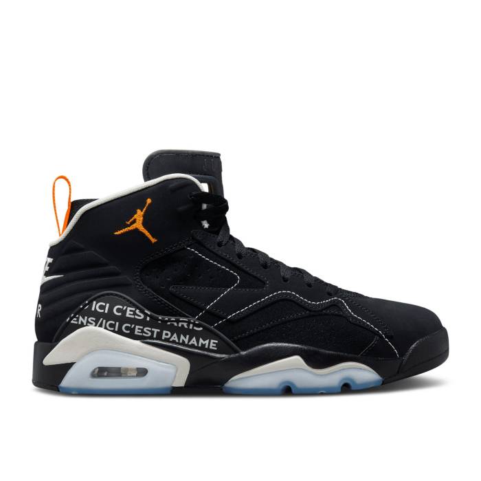 ナイキ エアジョーダン Air Jordan 【 Paris Saint-Germain X Jordan Mvp \u0027Black Magma\u0027 Men Black/Magma Orange/Light Bone 】 メンズ 黒いこと 黒いこと orange 橙・オレンジ色