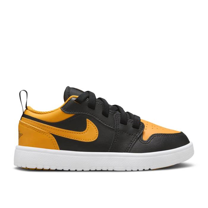 ナイキ エアジョーダン Air Jordan 【 Jordan 1 Low Alt Ps \u0027Black Yellow Ochre\u0027 Youth Black/White/Yellow Ochre 】 yellow 黄味がかった・黄色 御坊っちゃん キッズ 黒いこと 黒いこと 白いこと 白いこと yellow 黄味がかった・黄色
