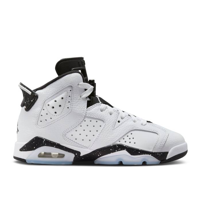 ナイキ エアジョーダン Air Jordan 【 Jordan 6 Retro Gs Reverse Oreo Youth White/Black 】 レトロ ジュニア キッズ 白色 ホワイト 黒色 ブラック