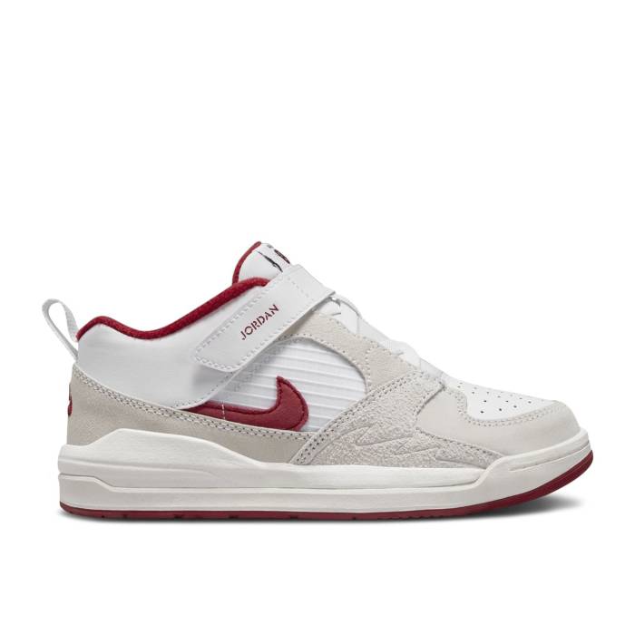 ナイキ エアジョーダン Air Jordan 【 Jordan Stadium 90 Ps \u0027White Varsity Red\u0027 Youth White/Sail/Varsity Red 】 競技場 御坊っちゃん キッズ 白いこと 白いこと Red 赤・赤いこと キッズ・ベビー・マタニティ-靴