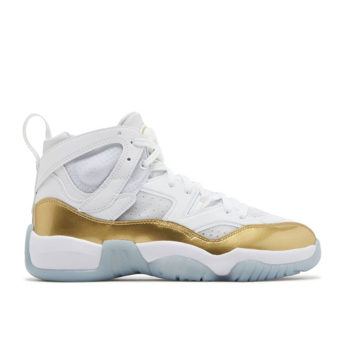 ナイキ エアジョーダン Air Jordan 【 Wmns Jumpman Two Trey \u0027White Metallic Gold\u0027 Women White/Metallic Gold/Ice Blue/Black 】 Jumpman 飛び降りるマン レディース 白いこと 白いこと ゴールド 青み 青色 黒いこと 黒いこと