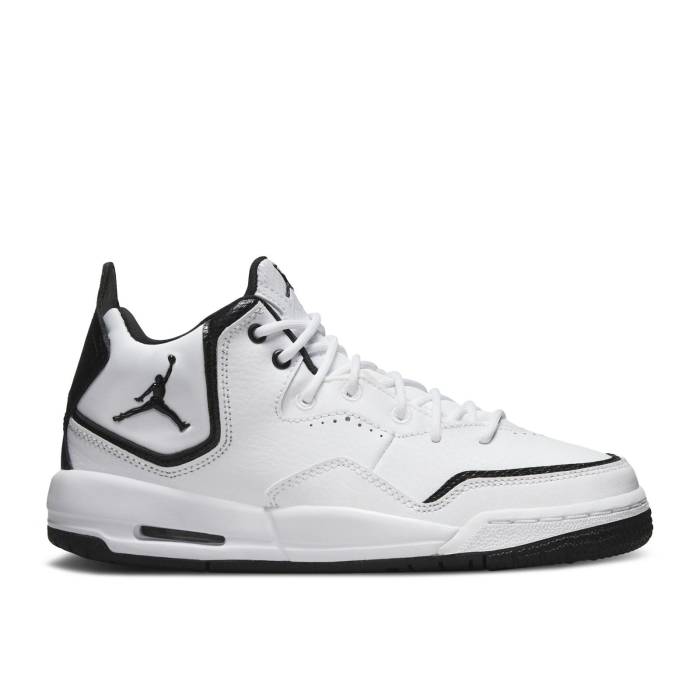 ナイキ エアジョーダン Air Jordan 【 Jordan Courtside 23 ガウス \u0027White Black\u0027 Youth White/Black/Black 】 御坊っちゃん キッズ 白いこと 白いこと 黒いこと 黒いこと