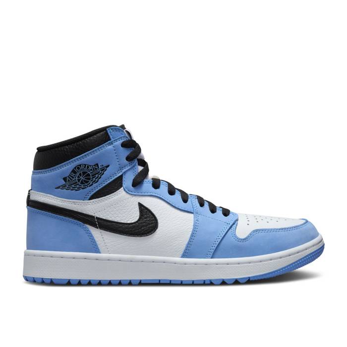 ナイキ エアジョーダン Air Jordan 【 Jordan 1 High Golf \u0027University Blue\u0027 Men University Blue/Black/White 】 ご機嫌 golf ゴルフ メンズ 青碧 青碧 黒いこと 黒いこと 白いこと 白いこと