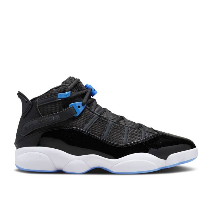 ナイキ　エアジョーダン Air Jordan 【 Jordan 6 Rings 'Black University Blue' Men Anthracite/Black/White/University Blue 】 リング メンズ 黒色 ブラック 白色 ホワイト 青色 ブルー