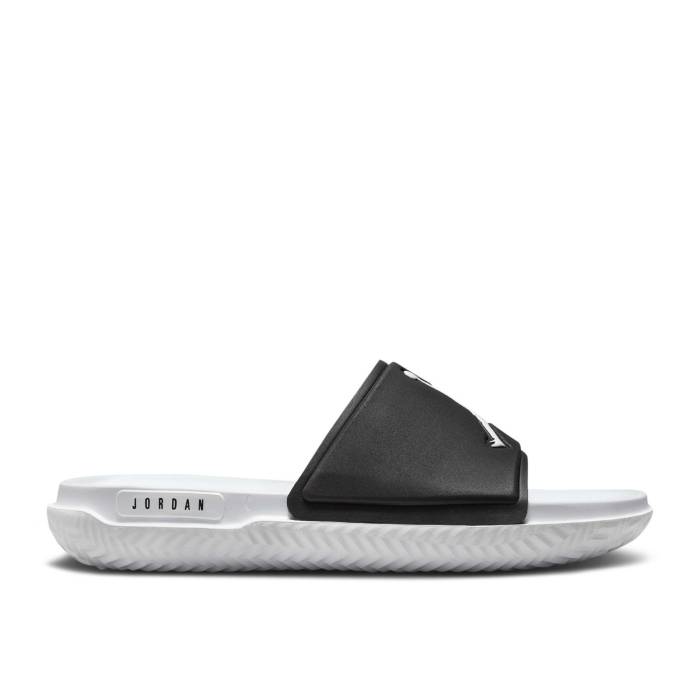 ナイキ エアジョーダン Air Jordan 【 Jordan Jumpman Slide Gs 'Black White' Youth Black/White/White 】 Jumpman ジャンプマン Slide サンダル ジュニア キッズ 黒色 ブラック 白色 ホワイト|スニケス