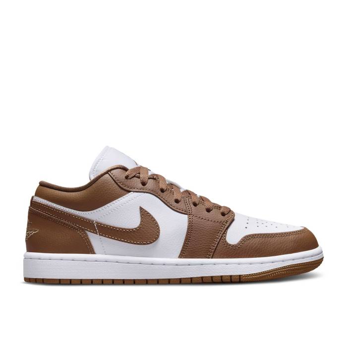 ナイキ エアジョーダン Air Jordan 【 Wmns Jordan 1 Low \u0027Archaeo Brown\u0027 Women Archaeo Brown/White 】 レディース 赤銅色 赤銅色 白いこと 白いこと