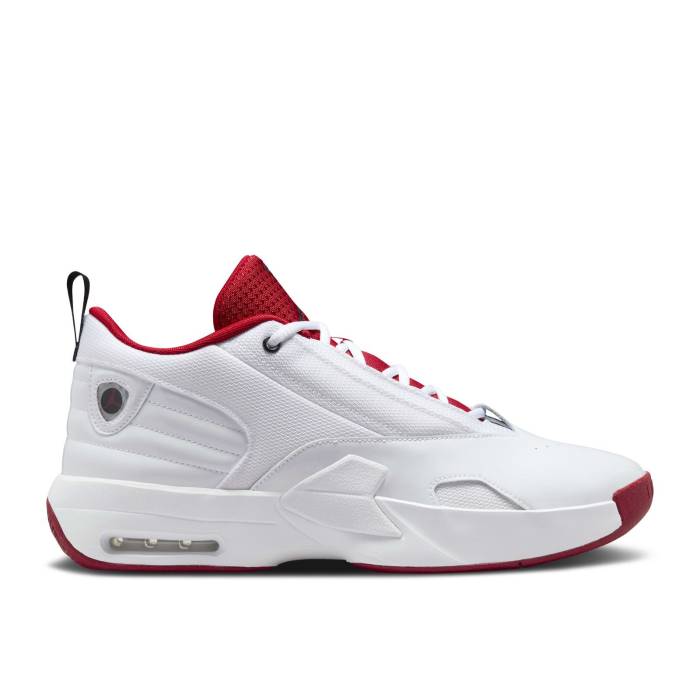 ナイキ エアジョーダン Air Jordan 【 Jordan Max Aura 6 \u0027White Gym Red\u0027 Men White/Black/Gym Red 】 マックス 雰囲気 メンズ 白いこと 白いこと 黒いこと 黒いこと Red 赤・赤いこと
