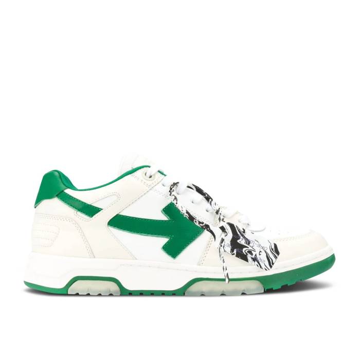 オフホワイト Off-White 【 Out Of Office Low White Green Men White/Green 】 メンズ 白色 ホワイト green 緑・グリーン