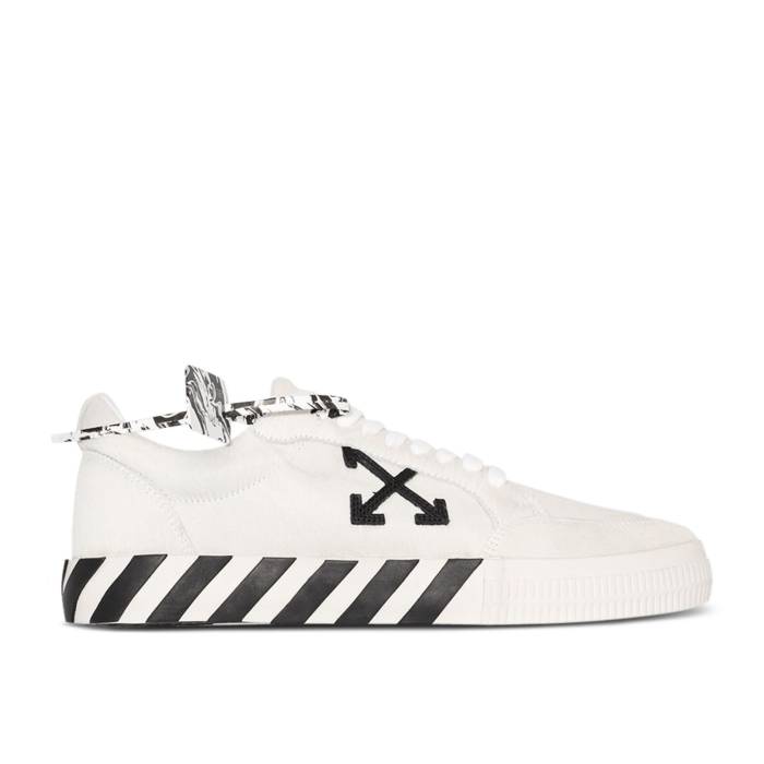 オフホワイト Off-White 【 Vulc Sneaker Low 'White Black' Men White/Black 】 靴 スニーカー メンズ 白色 ホワイト 黒色 ブラック｜スニケス