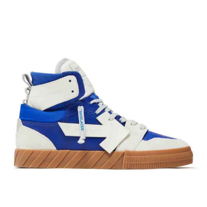 象牙色 Off-White 【 Floating Arrow High \u0027White Blue Gum\u0027 Men White/Blue 】 矢 御機嫌 青み 青色 メンズ 白いこと 白いこと 青み 青色