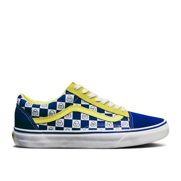 ヴァンズ Vans 【 Michelin X Old Skool 'Street Tread Pack' Men Blue/Yellow/True White 】 メンズ 青色 ブルー yellow 黄色・イエロー 白色 ホワイト