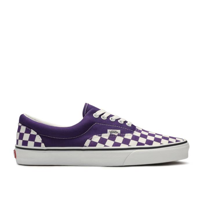 ヴァンズ Vans 【 Era 'Checkerboard Violet Indigo' Men Checkerboard/Violet Indigo 】 紫・バイオレット メンズ 紫・バイオレット 藍色・インディゴ｜スニケス