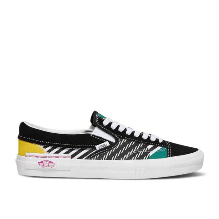 ヴァンズ Vans 【 Slip-On Cap Juxtapoze Pack Men Black/Multi-Color 】 slip-on スリッポン キャップ 帽子 メンズ 黒色 ブラック