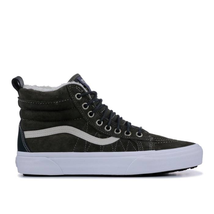 ヴァンズ Vans 【 Sk8-Hi Mte \u0027Dusty Olive\u0027 Men Dusty Olive/White 】 滑るご機嫌 メンズ olive オリーブ 白いこと 白いこと