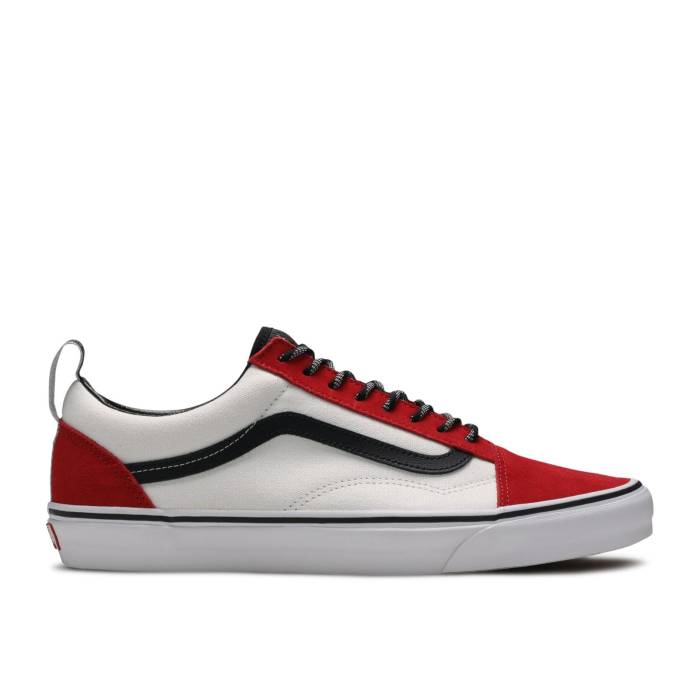 ヴァンズ Vans 【 Old Skool Otw Webbing Men Red/Black/True White 】 メンズ Red 赤・レッド 黒色 ブラック 白色 ホワイト