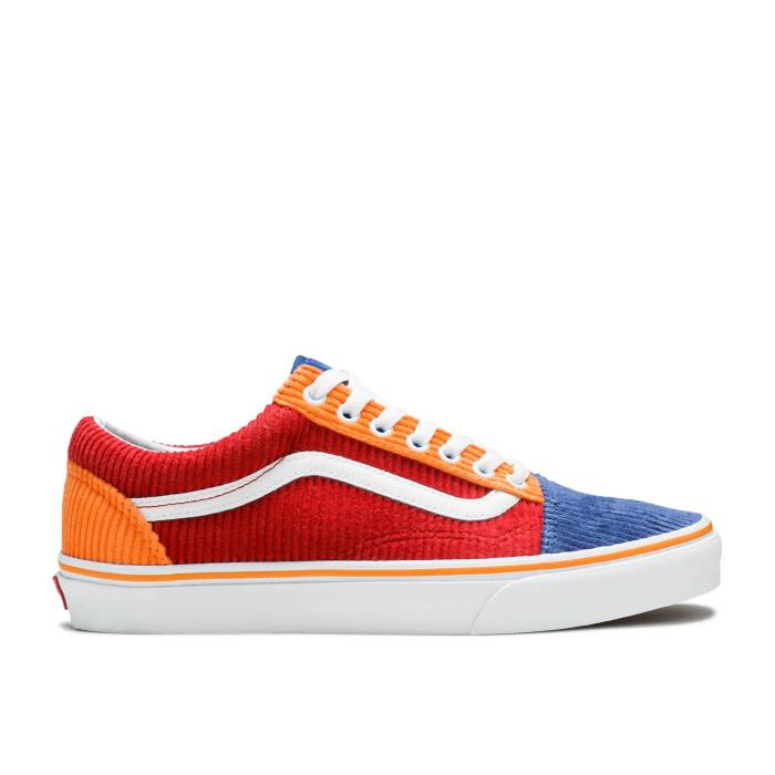 ヴァンズ Vans 【 Old Skool Corduroy - Primary Men Primary/True White 】 メンズ 白色 ホワイト