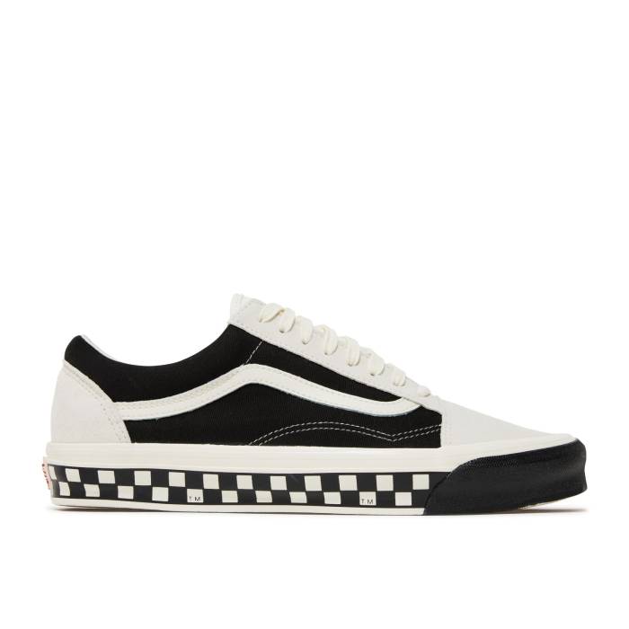 ヴァンズ Vans 【 Og Old Skool Lx \u0027Bumper Cars - Marshmallow Black\u0027 Men Marshmallow/Black 】 メンズ 黒いこと 黒いこと