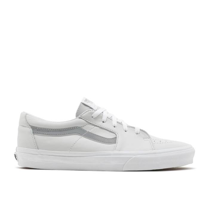 ヴァンズ Vans 【 Sk8-Low 'White Reflective' Men True White/True White 】 メンズ 白色 ホワイト