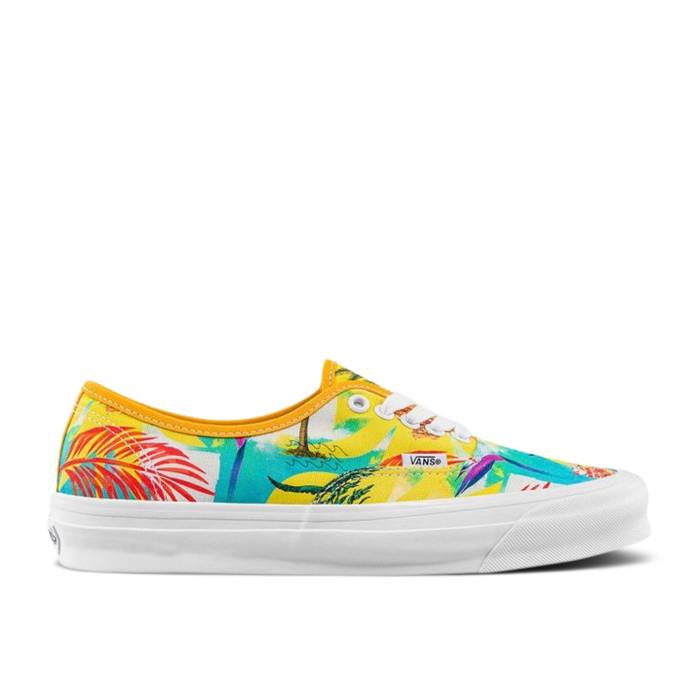 ヴァンズ Vans 【 Og Authentic Lx \u0027Citrus Palm\u0027 Men Citrus/Multi-Color 】 オーセンティック メンズ