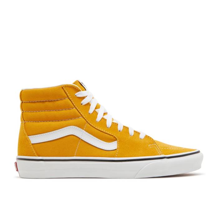 ヴァンズ Vans 【 Sk8-Hi Golden Yellow Men Golden Yellow 】 スケートハイ メンズ yellow 黄色・イエロー
