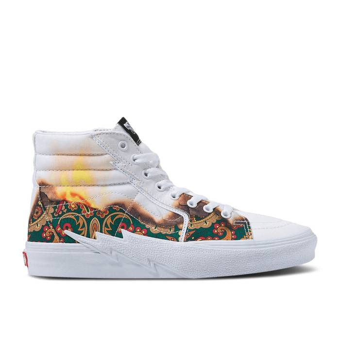 ヴァンズ Vans 【 Sk8-Hi \u0027Bolt - Big Reveal\u0027 Men True White 】 滑る御機嫌 メンズ 白いこと 白いこと
