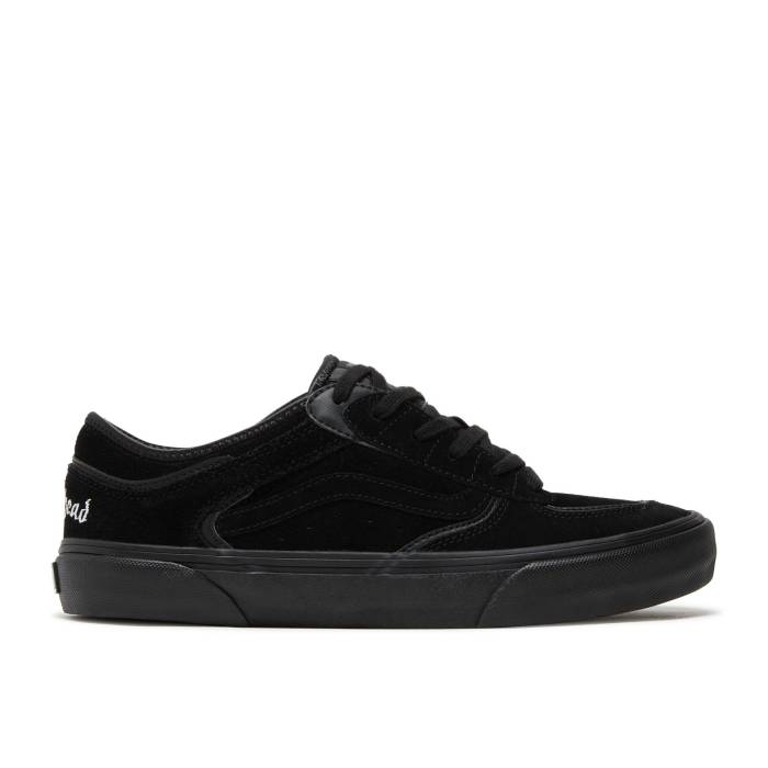 ヴァンズ Vans 【 Motorhead X Rowley \u0027Black\u0027 Men Black/Black 】 メンズ 黒いこと 黒いこと