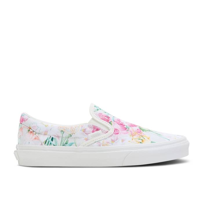 ヴァンズ Vans 【 Classic Slip-On \u0027Bouquet\u0027 Men Multi-Color 】 古典派音楽 slip-on スリッポン メンズ