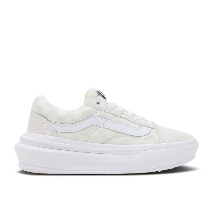 ヴァンズ Vans 【 Old Skool Overt Comfycush \u0027Checkerboard - White\u0027 Men White/Checkerboard 】 メンズ 白いこと 白いこと