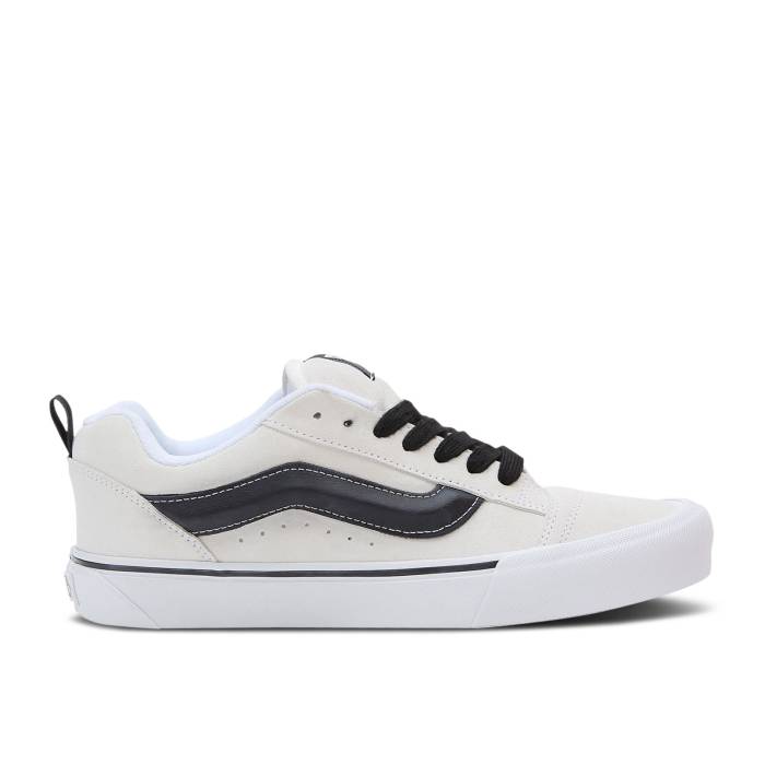 ヴァンズ Vans 【 Knu-Skool \u0027Suede - White Black\u0027 Men White/Black 】 白いこと 白いこと メンズ 白いこと 白いこと 黒いこと 黒いこと