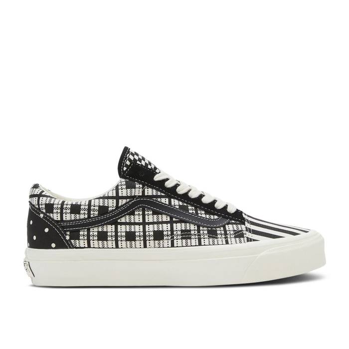 ヴァンズ Vans 【 Premium Old Skool 36 Pattern Clash Men Black 】 Premium プレミアム メンズ 黒色 ブラック