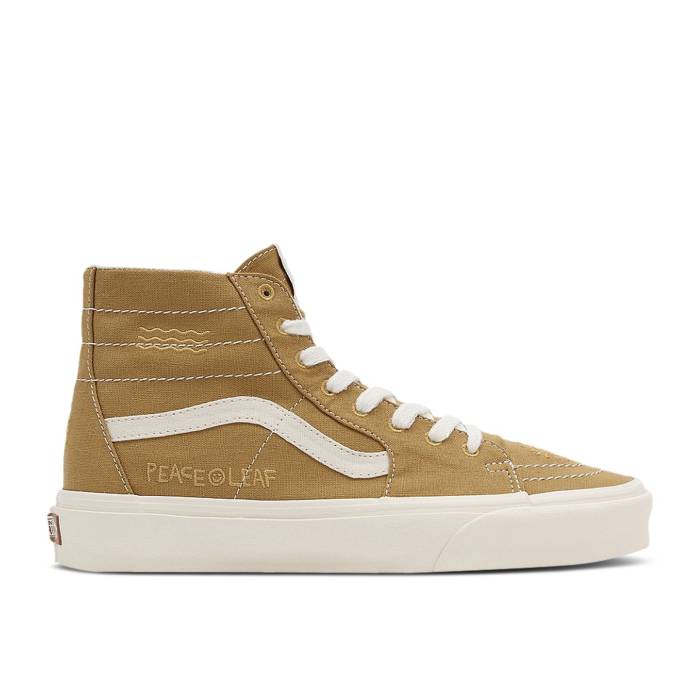 ヴァンズ Vans 【 Sk8-Hi Tapered Eco Theory - Mustard Gold Men Mustard Gold 】 スケートハイ メンズ ゴールド