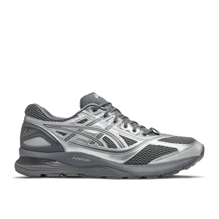 アシックス Asics 【 Kiko Kostadinov X Gel Korika 'Silver Steel' Men Silver/Steel Grey 】 メンズ Silver 銀色・シルバー Steel スティール 灰色 グレー｜スニケス