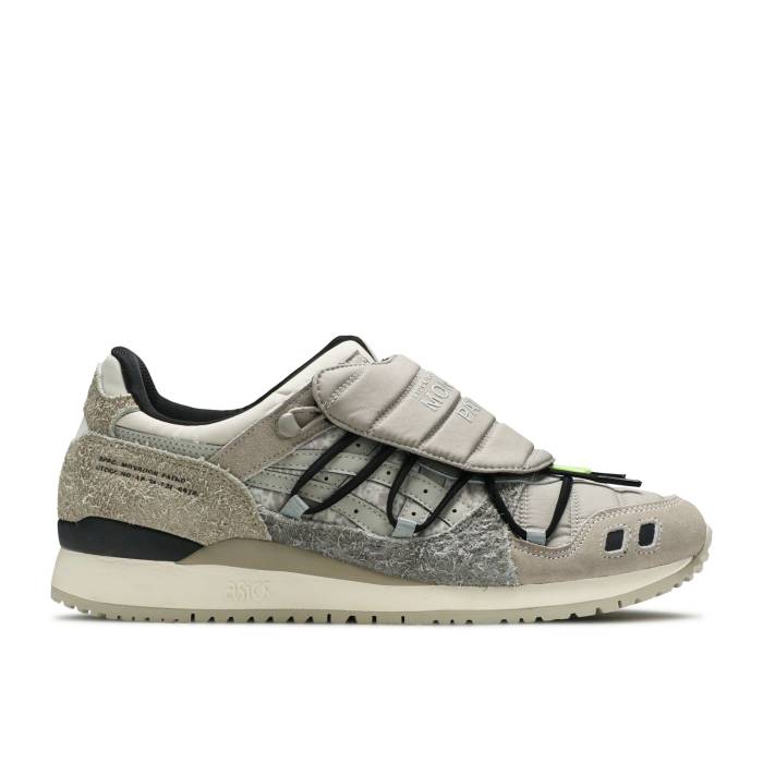 アシックス Asics 【 Limited Edt X Sbtg X Gel Lyte 3 Og \u0027Monsoon Patrol - Piedmont Grey\u0027 Men Piedmont Grey/Lichen Green 】 メンズ 薄墨色 薄墨色 green 緑・緑であること