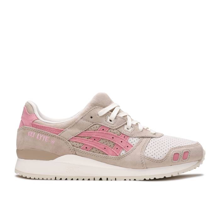 アシックス Asics 【 Gel Lyte 3 Og \u0027Wood Crepe Blossom\u0027 Men Wood Crepe/Plum Blossom 】 縮緬 メンズ 縮緬